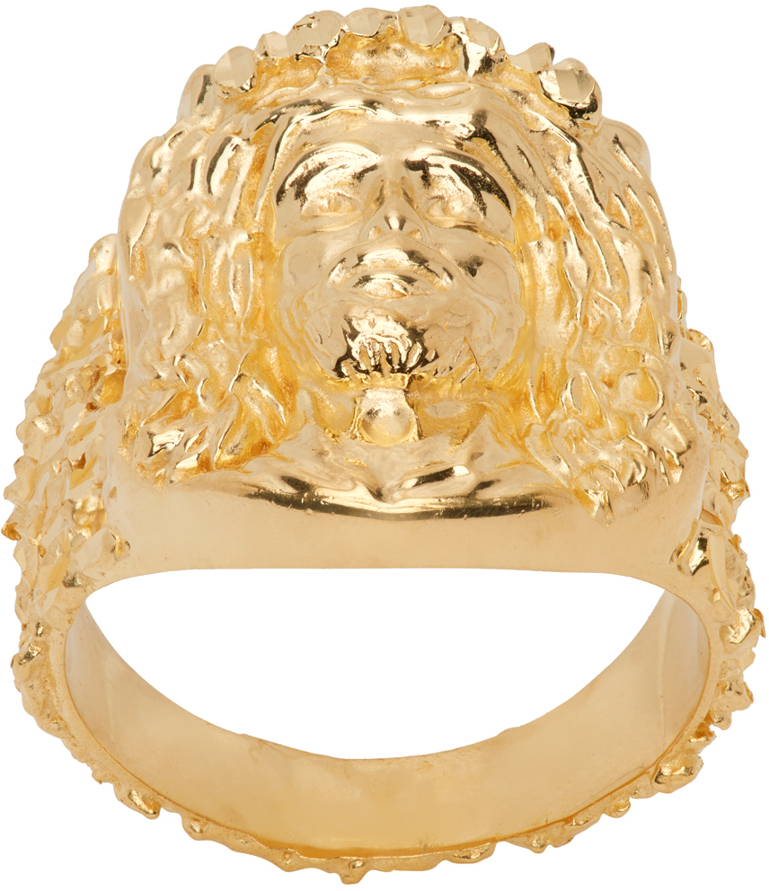 SSENSE Exclusive Gold VC019 Ring