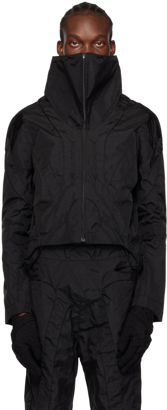 HOKITAのブラック パネル ジャケットがセール中