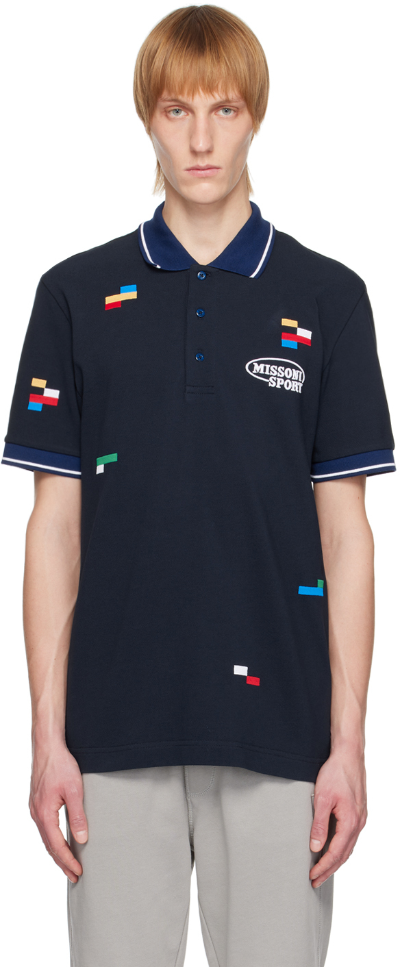 Navy Tennis-Tail Polo