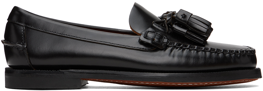 Sebago Will Triple Tassel Leather Loafers In Black