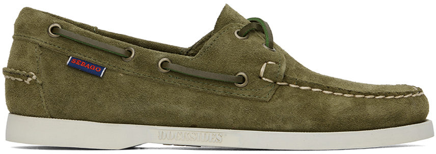 Green Portland Flesh Out Boat Shoes
