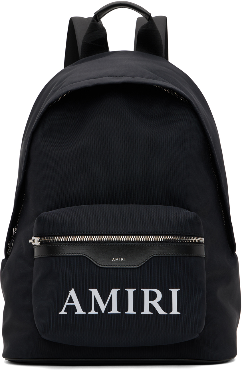 AMIRI Black Printed Backpack