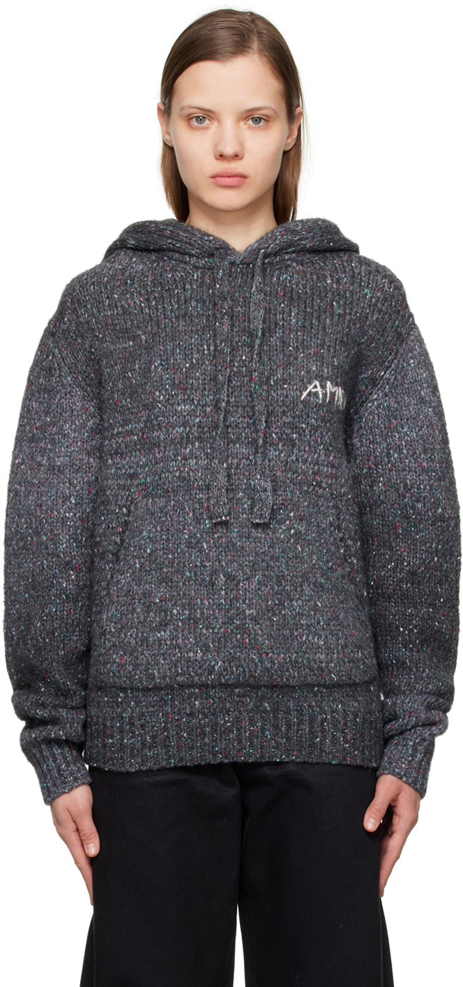Sweat à Capuche Zara Gris Pour Femme - Taille S, Coton, état Excellent