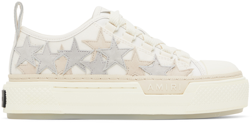 AMIRI WHITE STARS COURT SNEAKERS