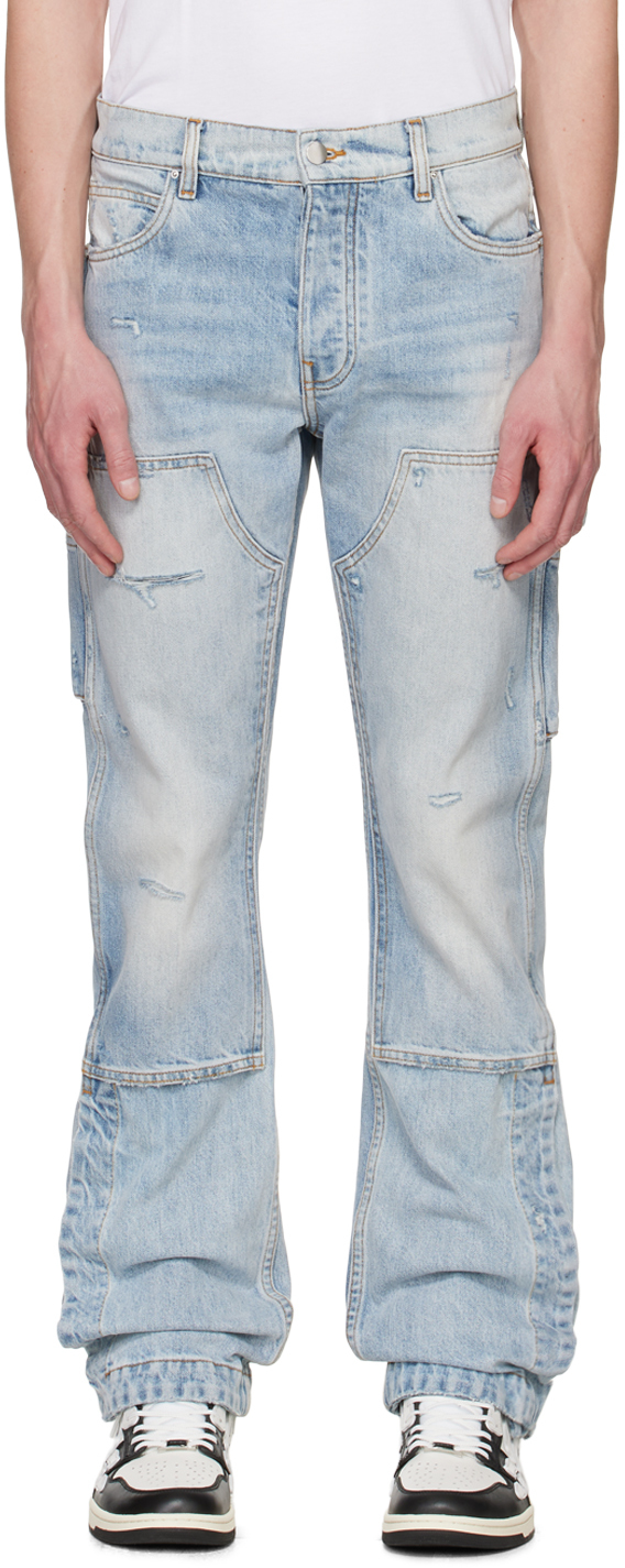 AMIRI: Blue Carpenter Jeans | SSENSE