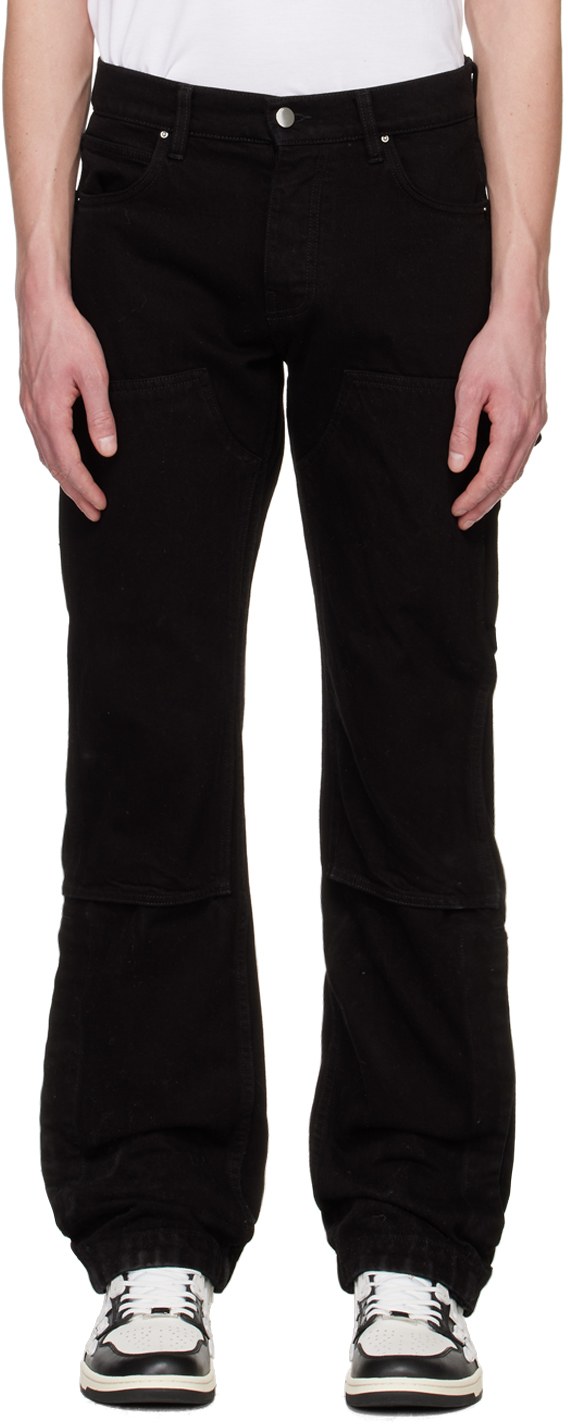 AMIRI: Black Carpenter Jeans | SSENSE UK