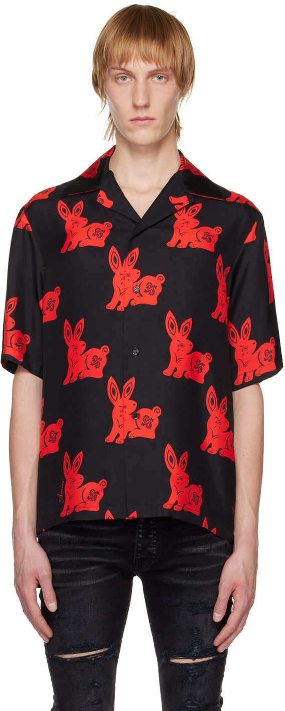 AMIRI Black Rabbit Shirt