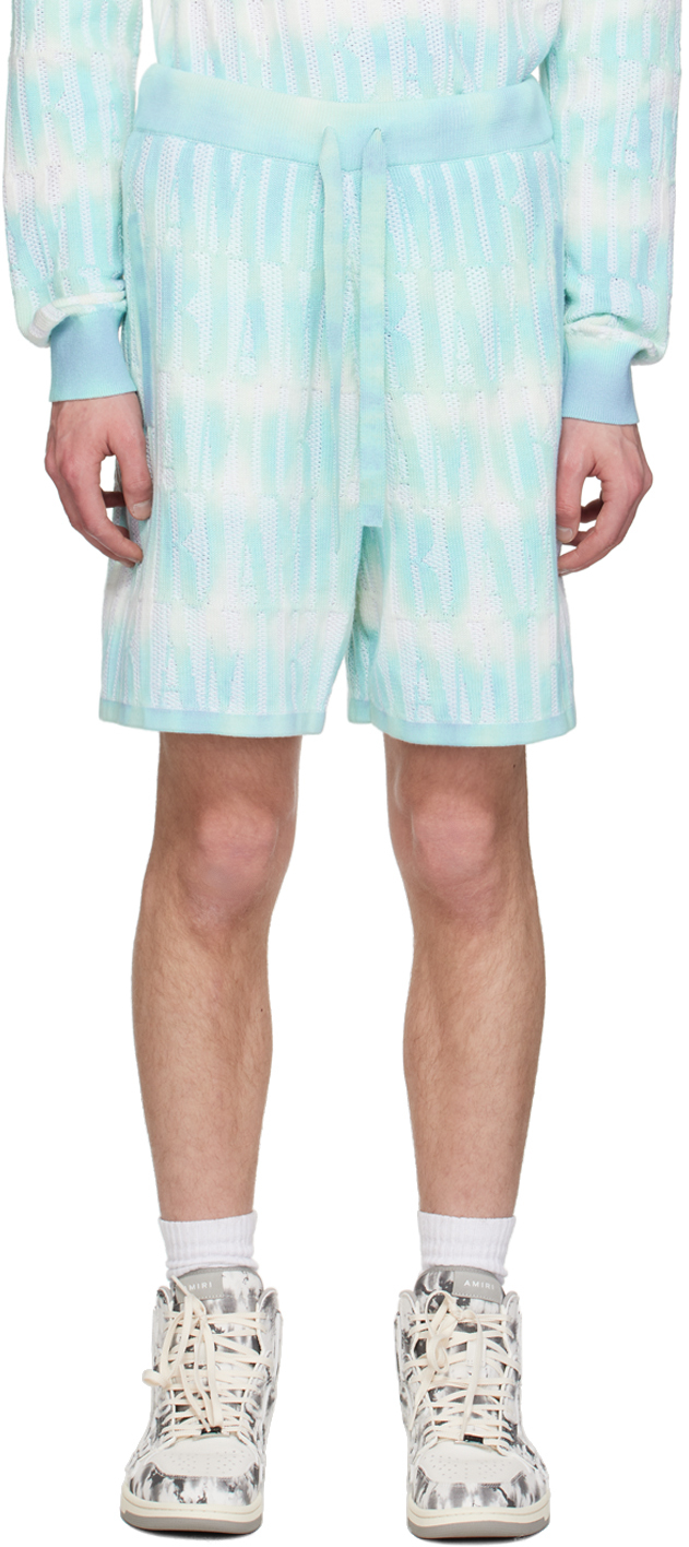 AMIRI layered bermuda shorts - Blue