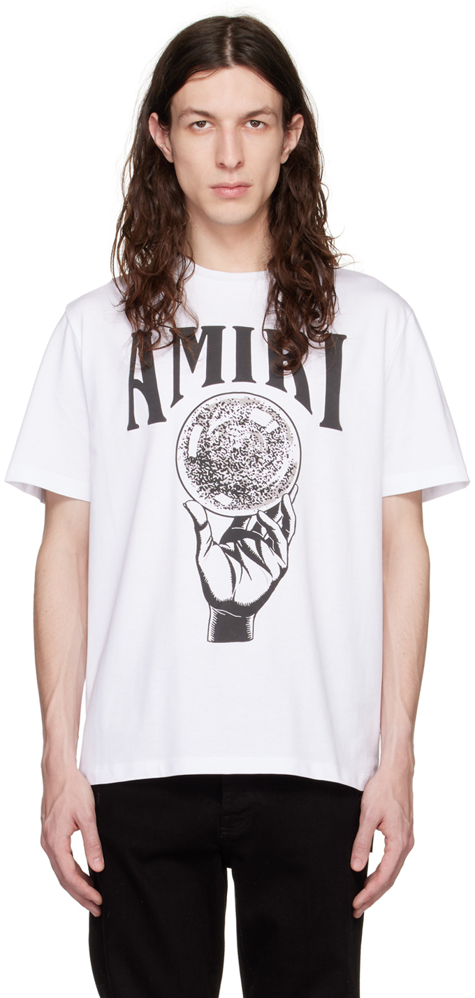 AMIRI White Crystal Ball T-Shirt