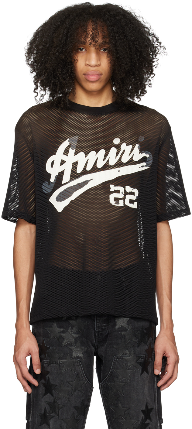 AMIRI アミリ 22 JERSEY Tシャツ ブラック S
