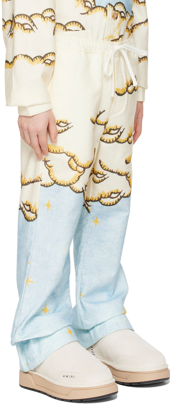Amiri Graphic-print Cotton Track Pants In Multi