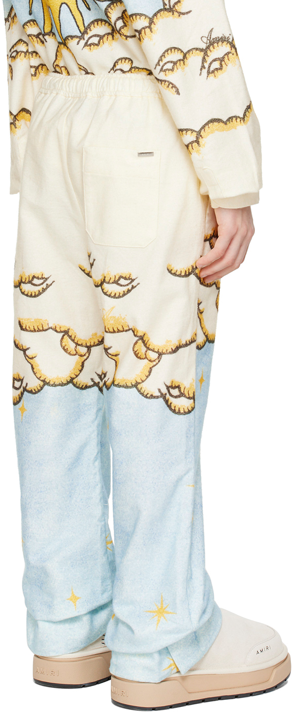Amiri Graphic-print Cotton Track Pants In Multi