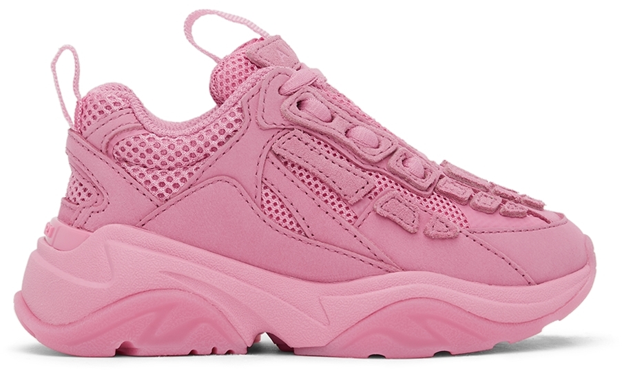 Amiri Little Girl's & Girl's Bone Runner Sneakers In Pink