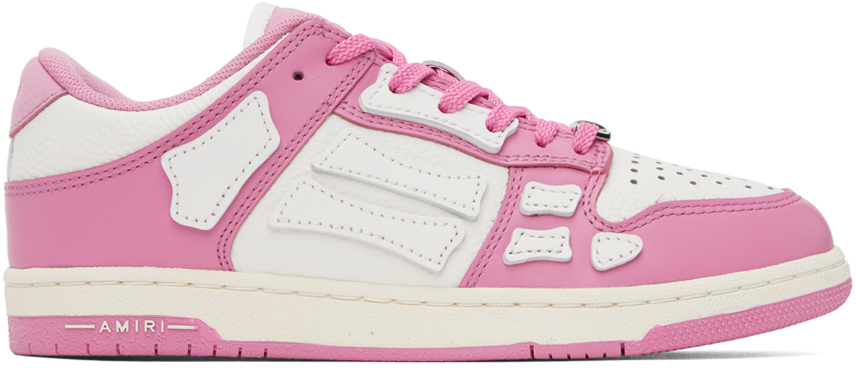 Amiri Skel Low-top Sneakers In Pink