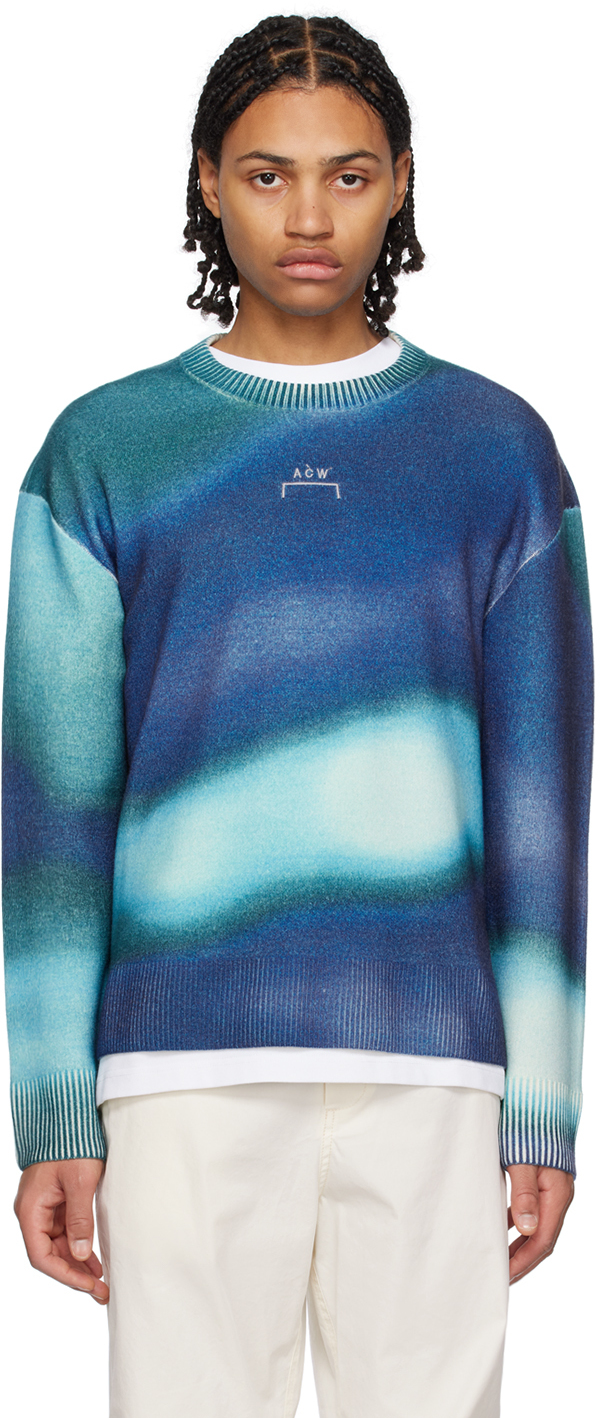 A-COLD-WALL*: Blue Sweater SSENSE