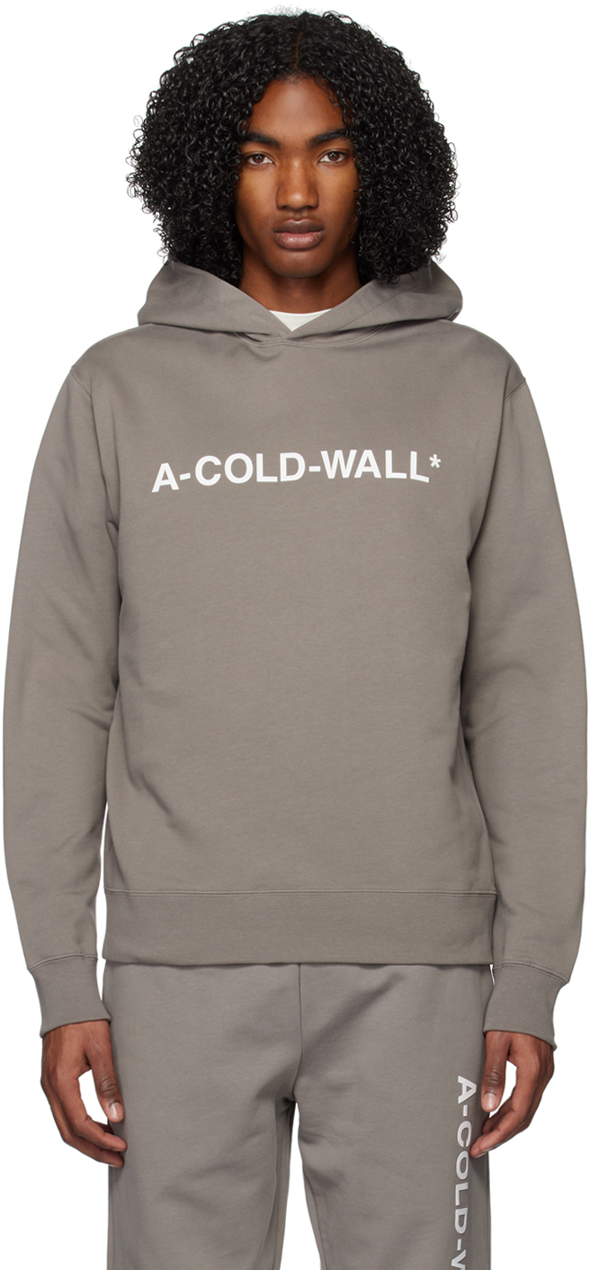 A-COLD-WALL* GRAY ESSENTIAL HOODIE