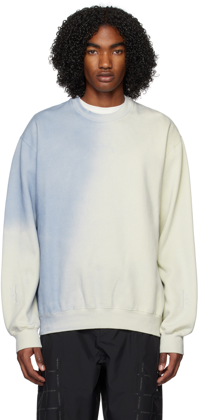 A-cold-wall* Gradient Sweatshirt In Volt Blue