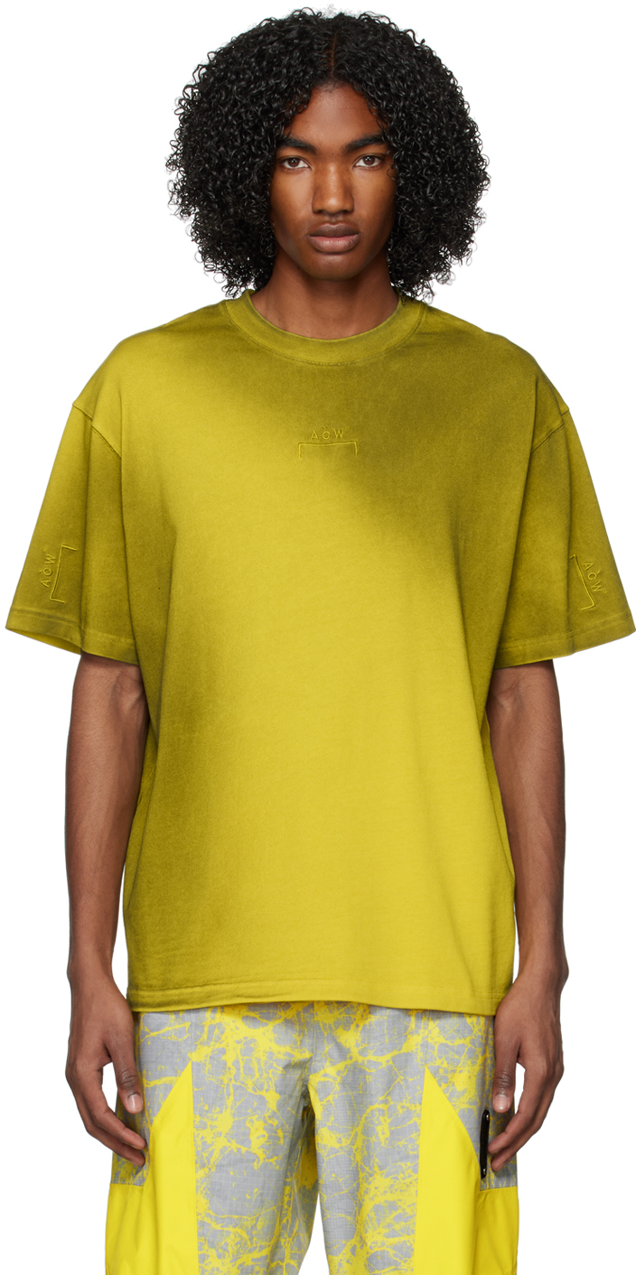 A-COLD-WALL*: Yellow Gradient T-Shirt | SSENSE