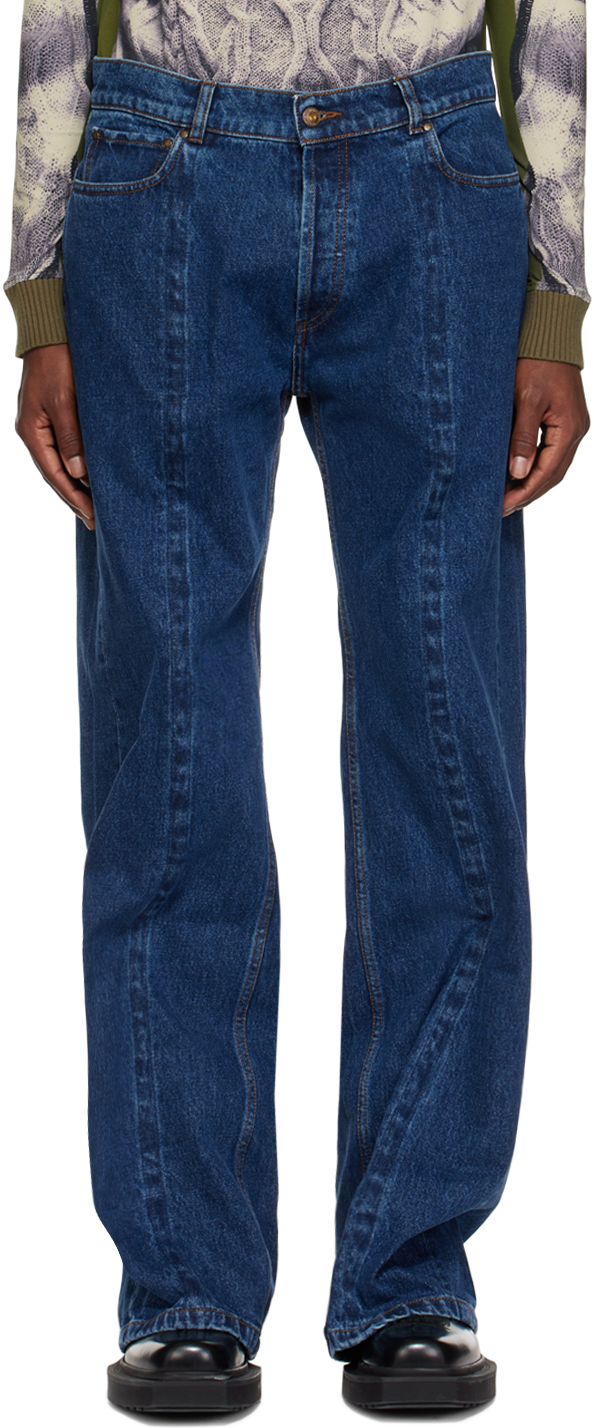 Blue Classic Wire Jeans