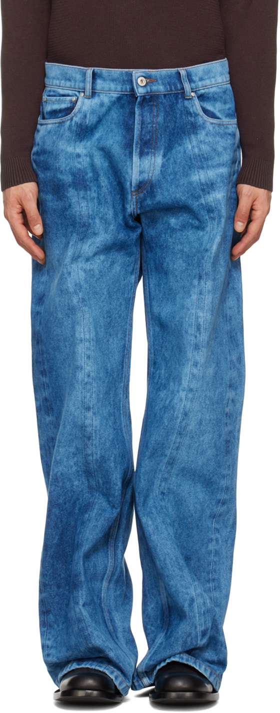 SSENSE Exclusive Blue Jeans by Y/Project on Sale