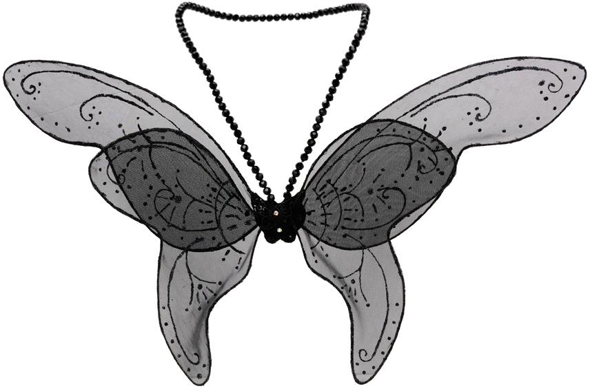 Anna Sui Ssense Exclusive Black Fairy Wings