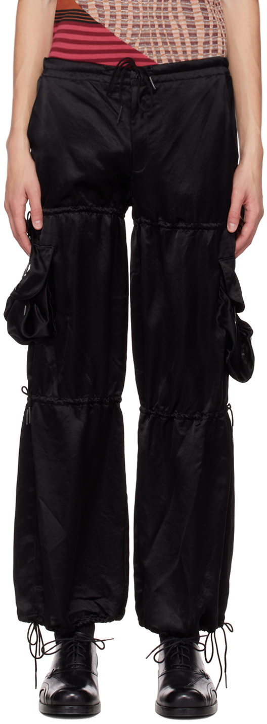Anna Sui SSENSE Exclusive Black Cargo Pants