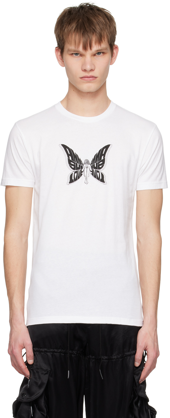 Anna Sui Ssense Exclusive White T-shirt