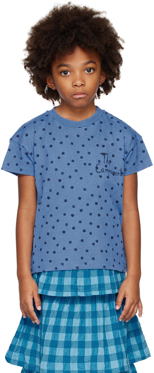 The Campamento Kids Blue Dots T-shirt
