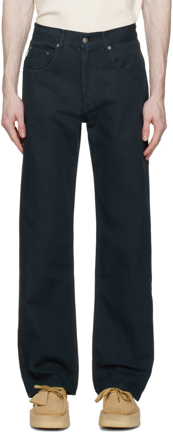 Navy Five-Pocket Trousers