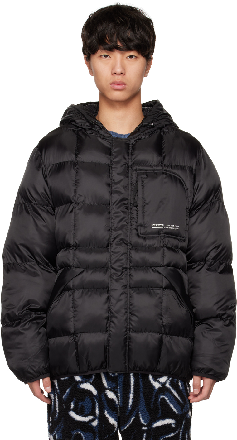 Black Momo Puffer Jacket