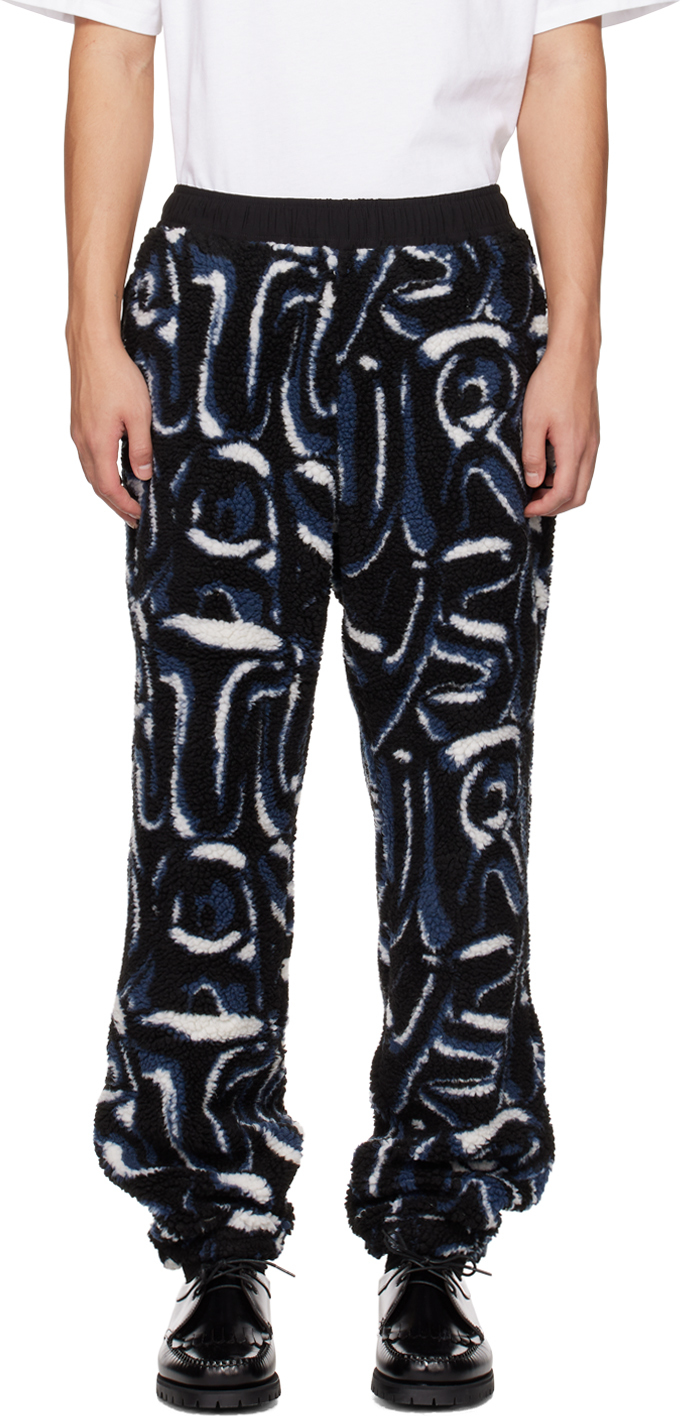 Multicolor Serai Spellout Trousers