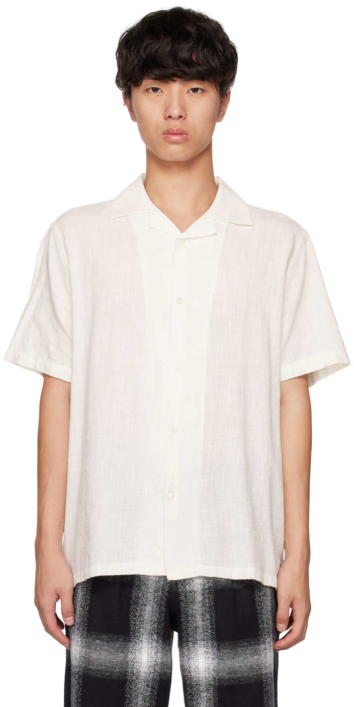 Saturdays Surf Nyc Off-white Canty Shirt In Ivory