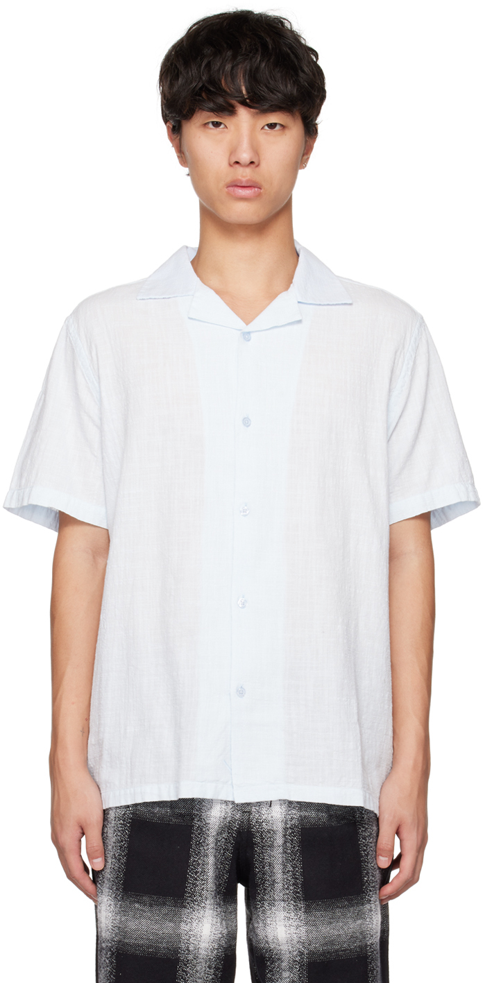 Blue Canty Shirt by Saturdays NYC on Sale