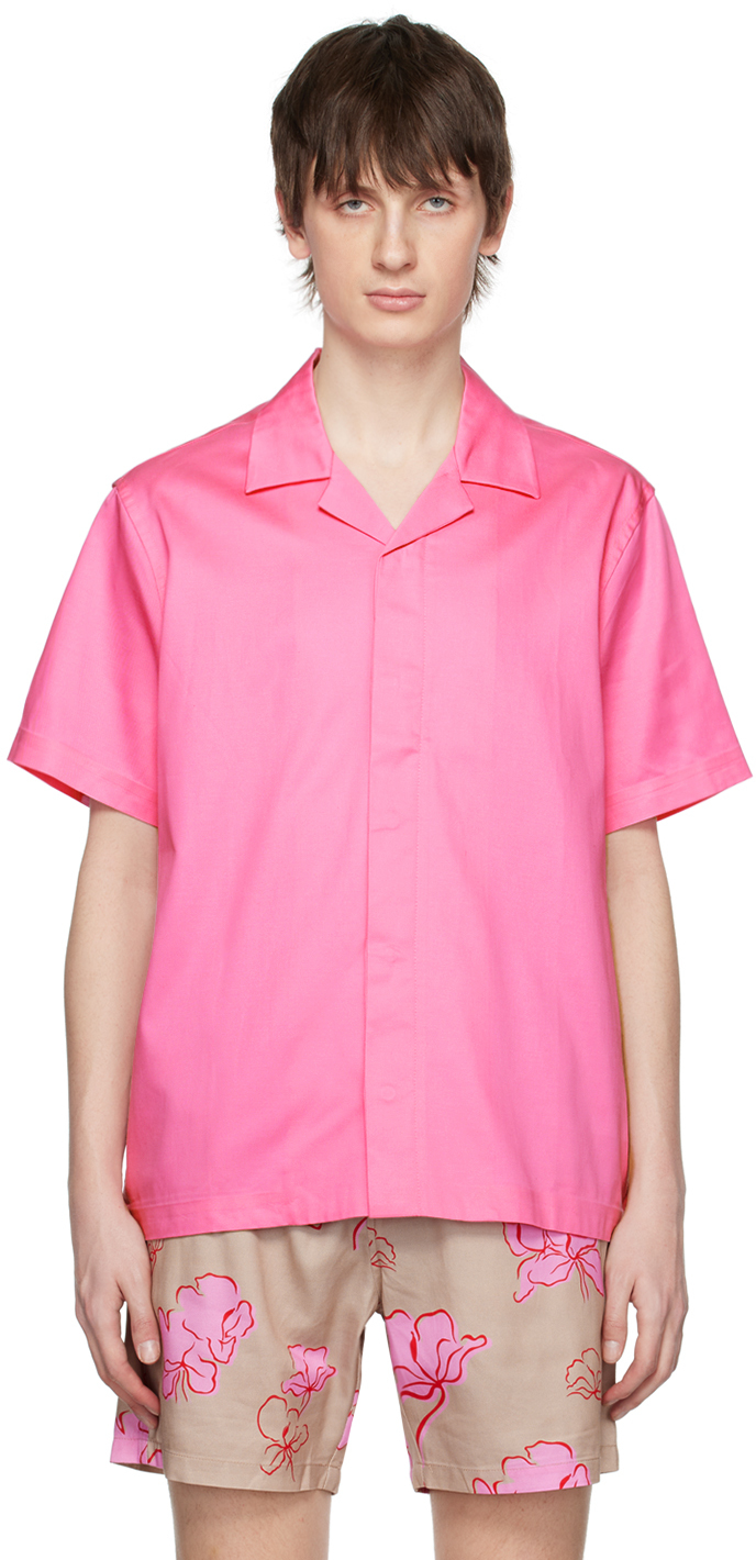 Saturdays NYC: Pink York Shirt | SSENSE UK