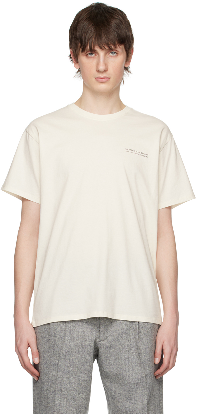 Saturdays NYC: Off-White Fundamental Standard T-Shirt | SSENSE