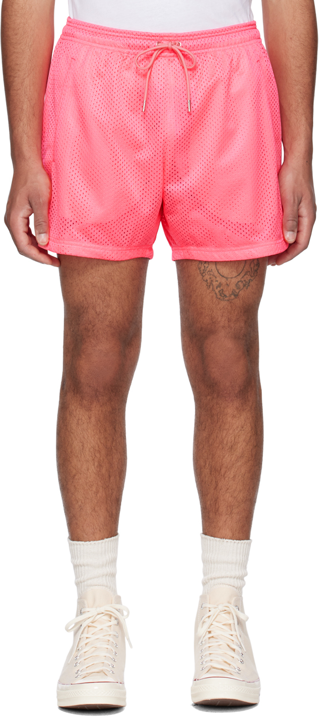 Second / Layer Pink Drawstring Shorts
