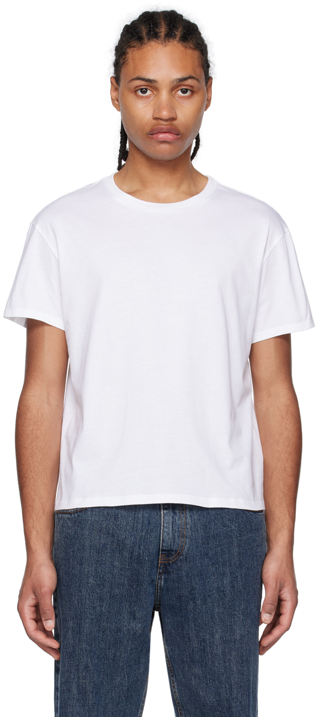 Second/Layer: Three-Pack White T-Shirts | SSENSE