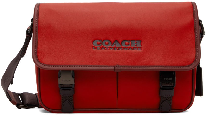 Coach 1941 Red League Messenger Bag