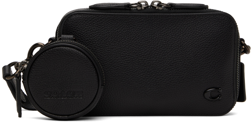 Coach 1941: Black Charter Slim Bag | SSENSE