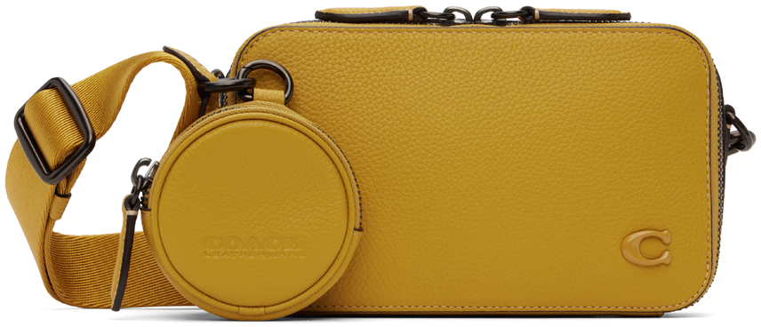 Coach 1941: Yellow Charter Slim Bag | SSENSE UK