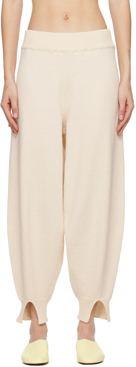 Cordera Beige Relaxed Lounge Pants