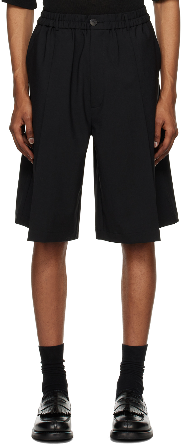 Black Tailoring Shorts