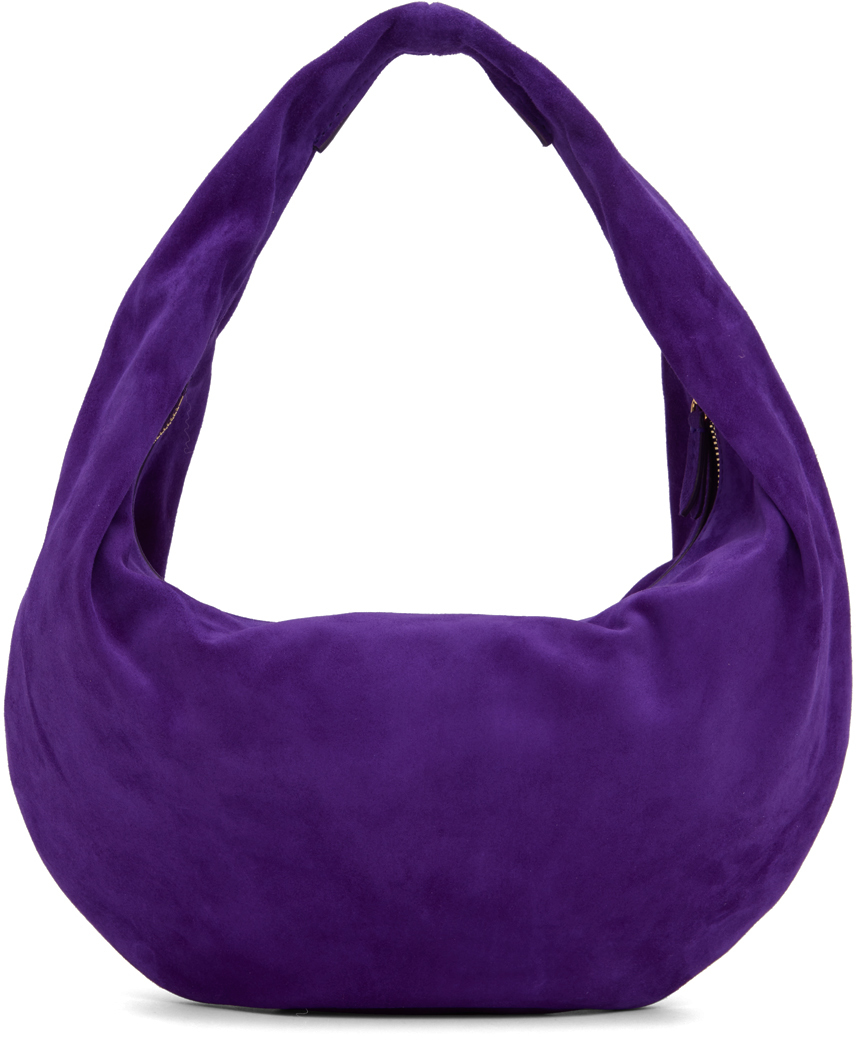 KHAITE Purple 'The Medium Olivia' Bag