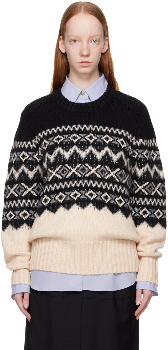 KHAITE: Beige Mae Sweater | SSENSE UK