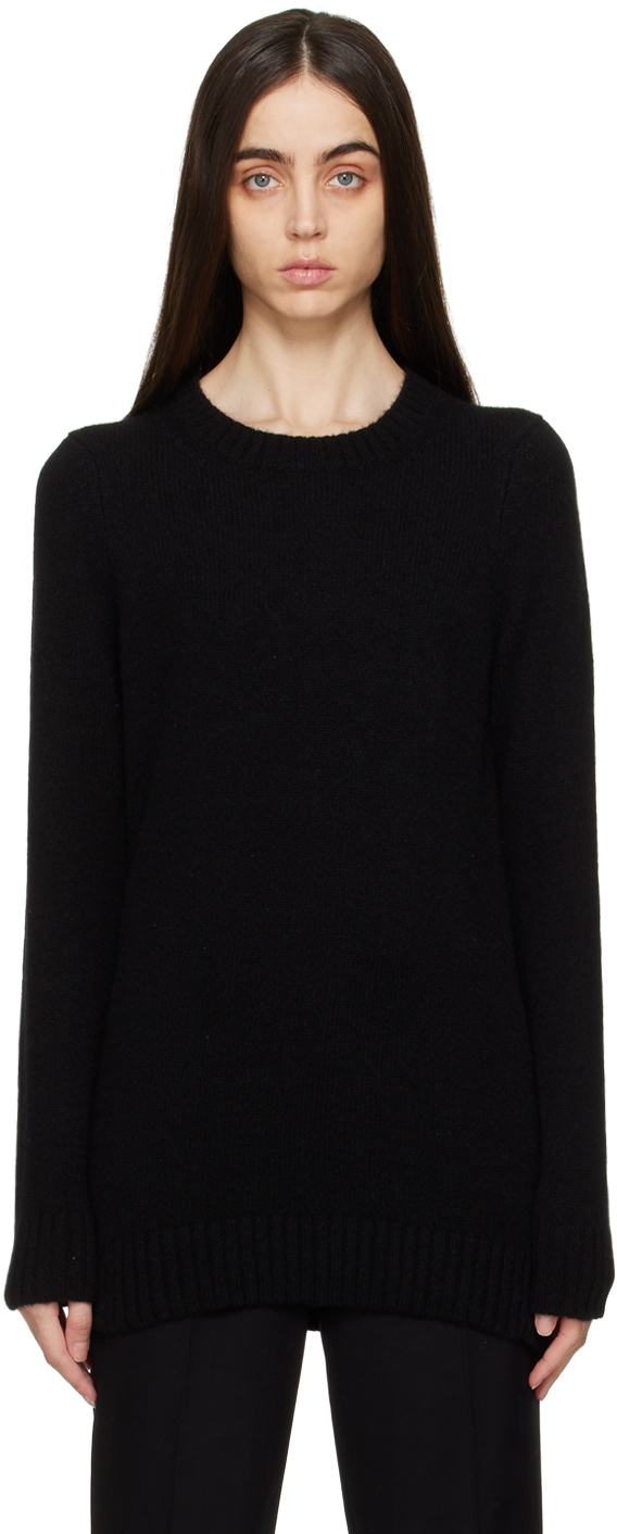 Shop Khaite Black Toni Sweater In 200 Black