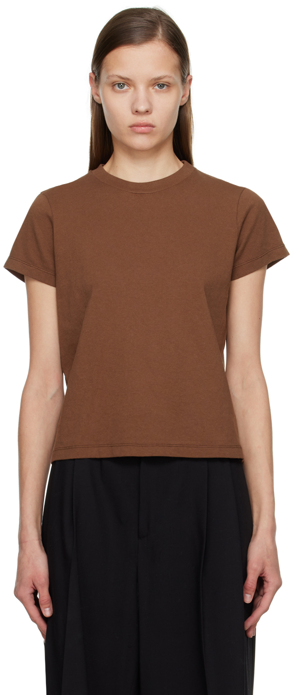 KHAITE Brown Emmylou T-Shirt