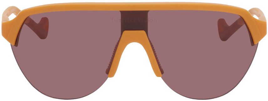 District Vision Orange Nagata Sunglasses