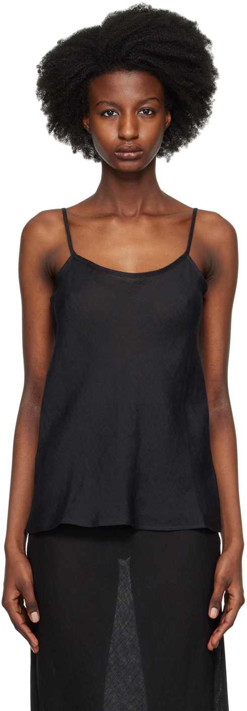 Black Dydine Camisole by Baserange on Sale