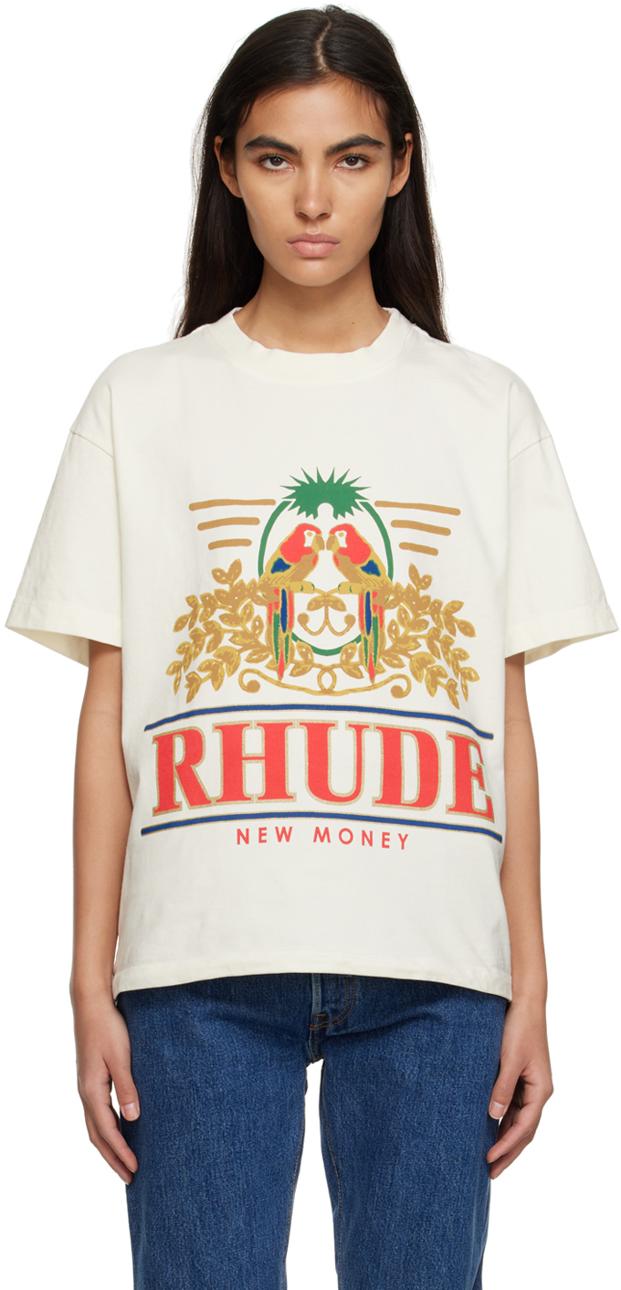Rhude Off-White Parakeet T-Shirt