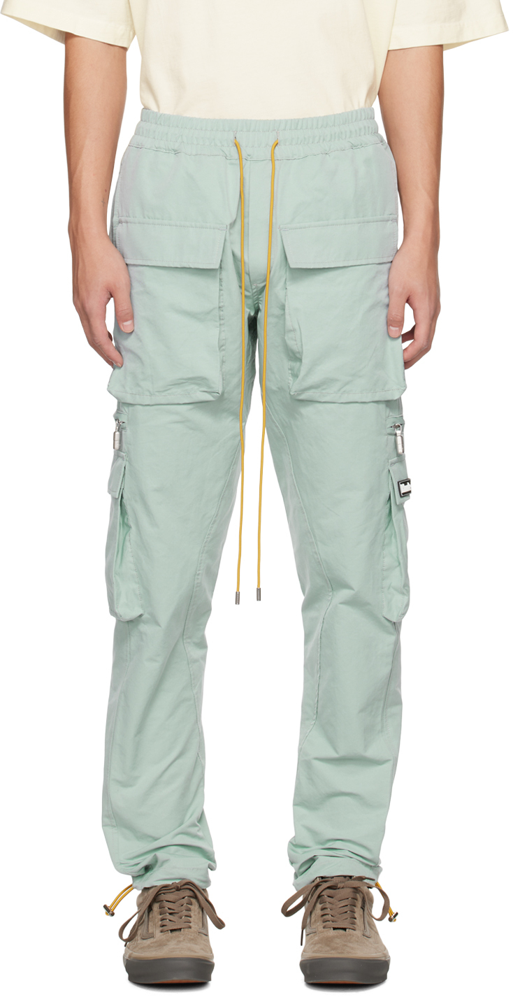 Blue Classic Cargo Pants